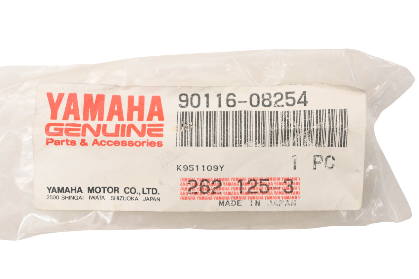 New OEM Yamaha 90116-08254-00 Cylinder Head Bolt NOS