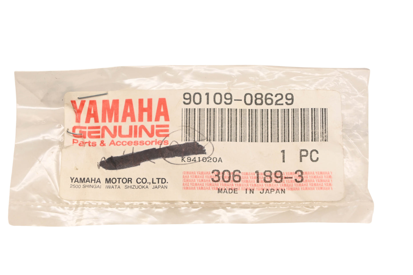 New OEM Yamaha 90109-08629-00 Muffler Exhaust Bolt NOS