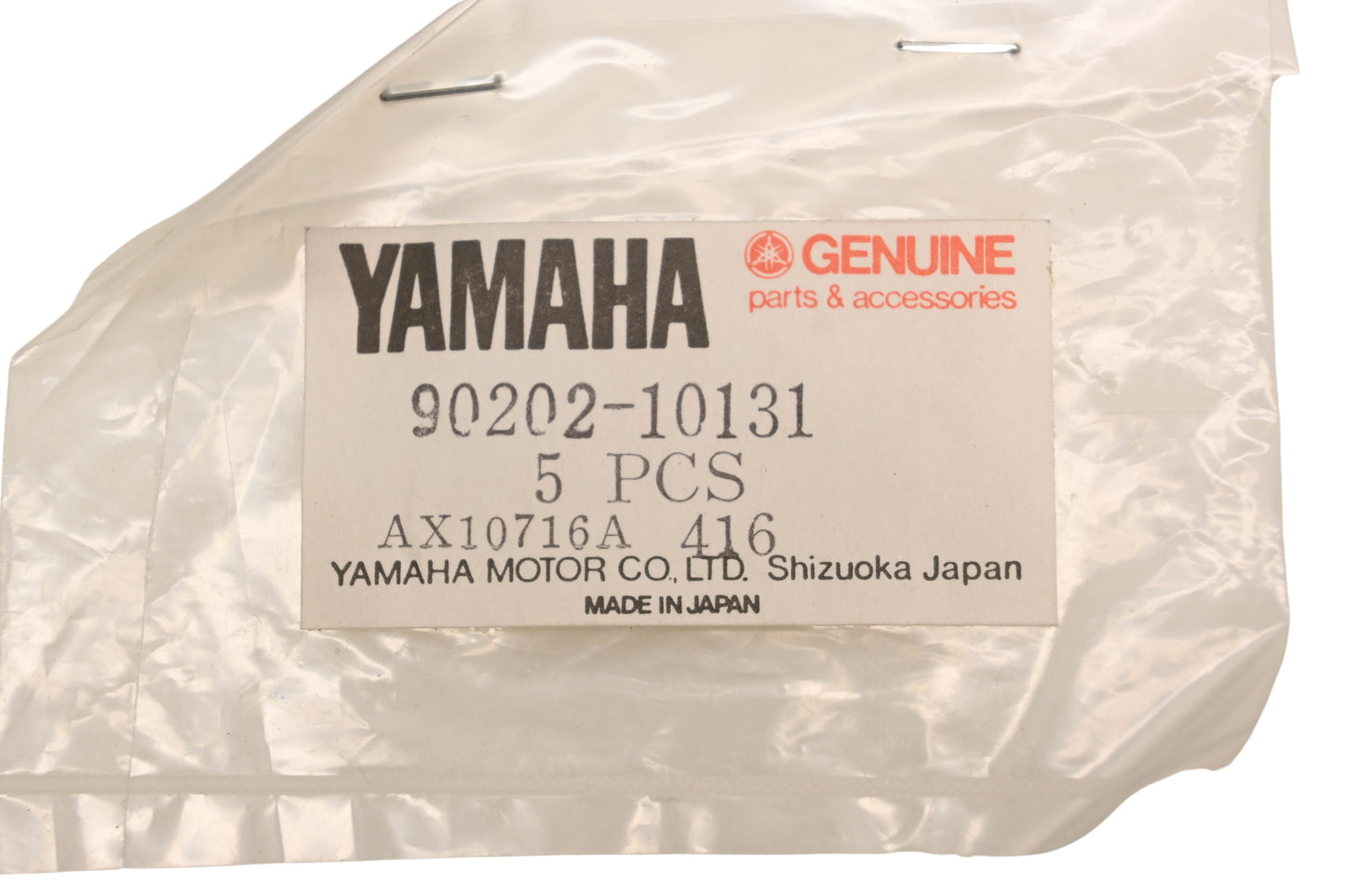 New OEM Yamaha 90202-10131-00 Plate Washers Qty 5 NOS