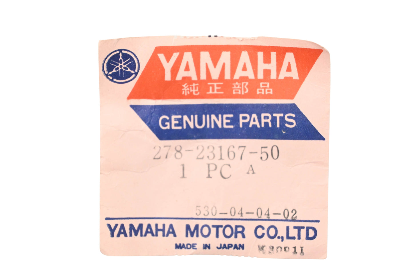 New OEM Yamaha 278-23167-50-00 Axle Holder NOS