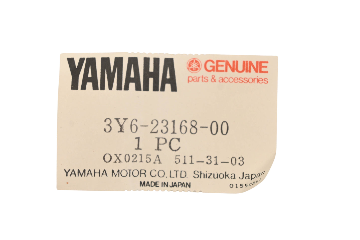 New OEM Yamaha 3Y6-23168-00-00 Front Fork Cap NOS