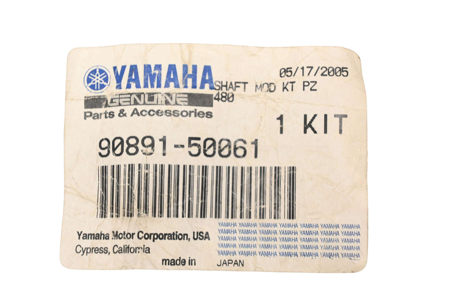 New OEM Yamaha 90891-50061-00 Shaft Modification Kit NOS