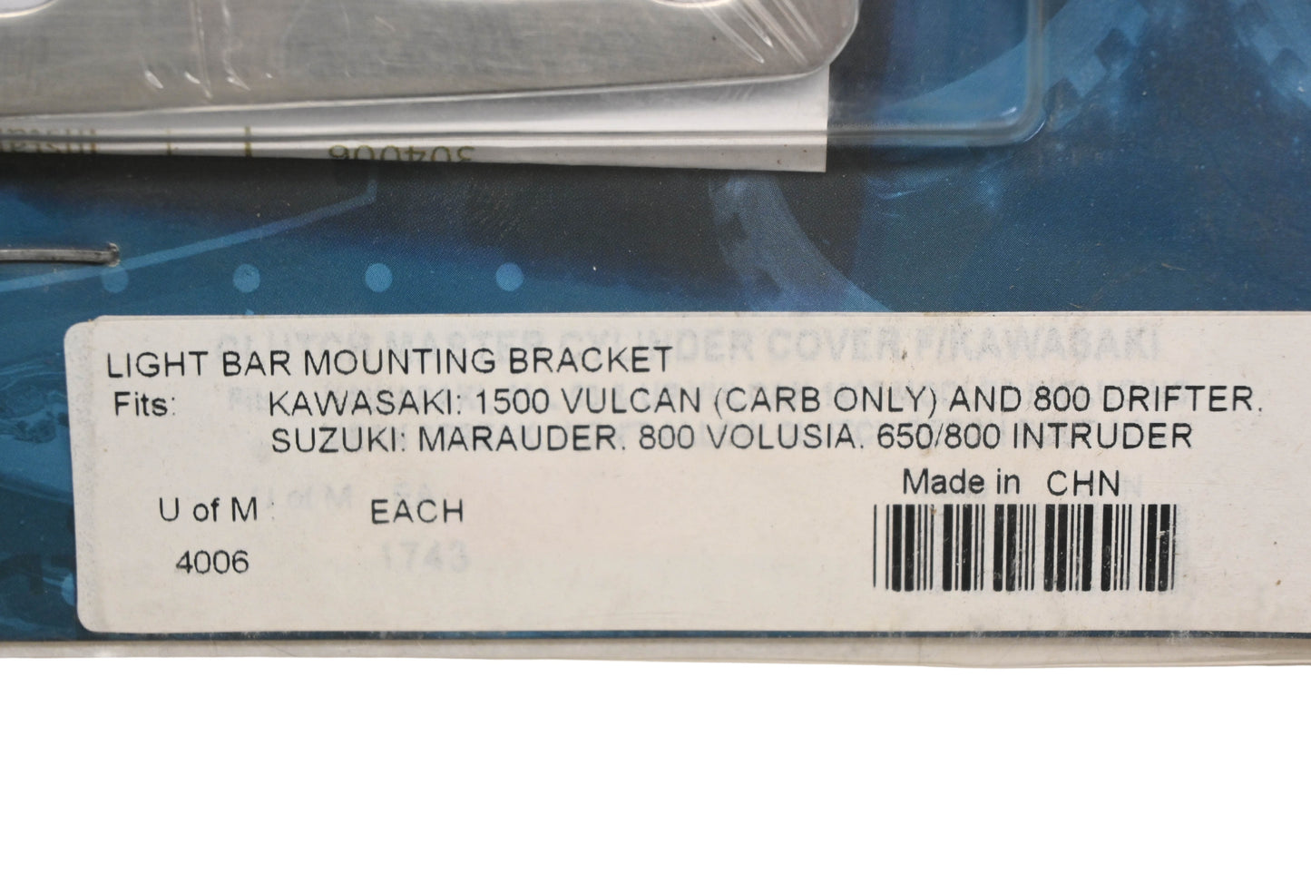 Kuryakyn 4006 Light Bar Mounting Bracket Kit NOS