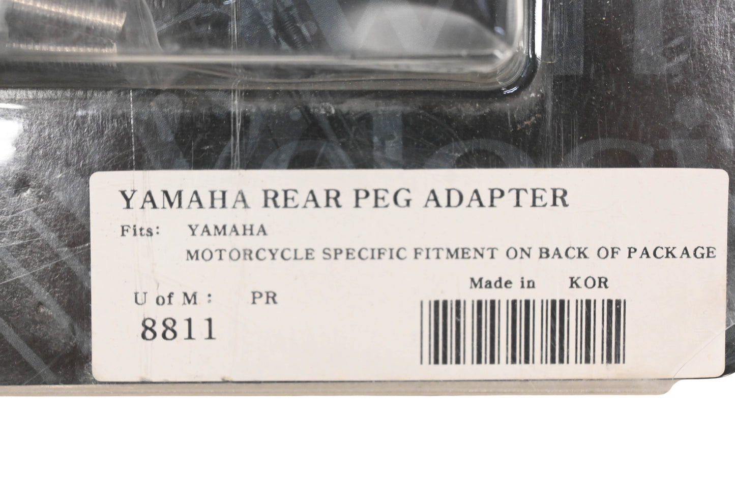 Kuryakyn 8811 Yamaha Rear Peg Adapter Kit NOS