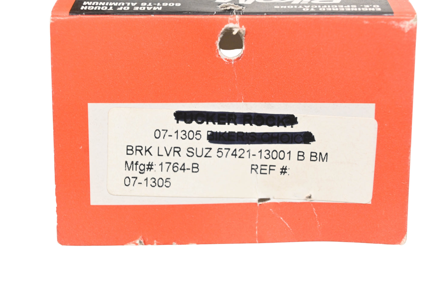 Bike Master 1764-B, 07-1305, 57421-13001 Black Brake Lever NOS