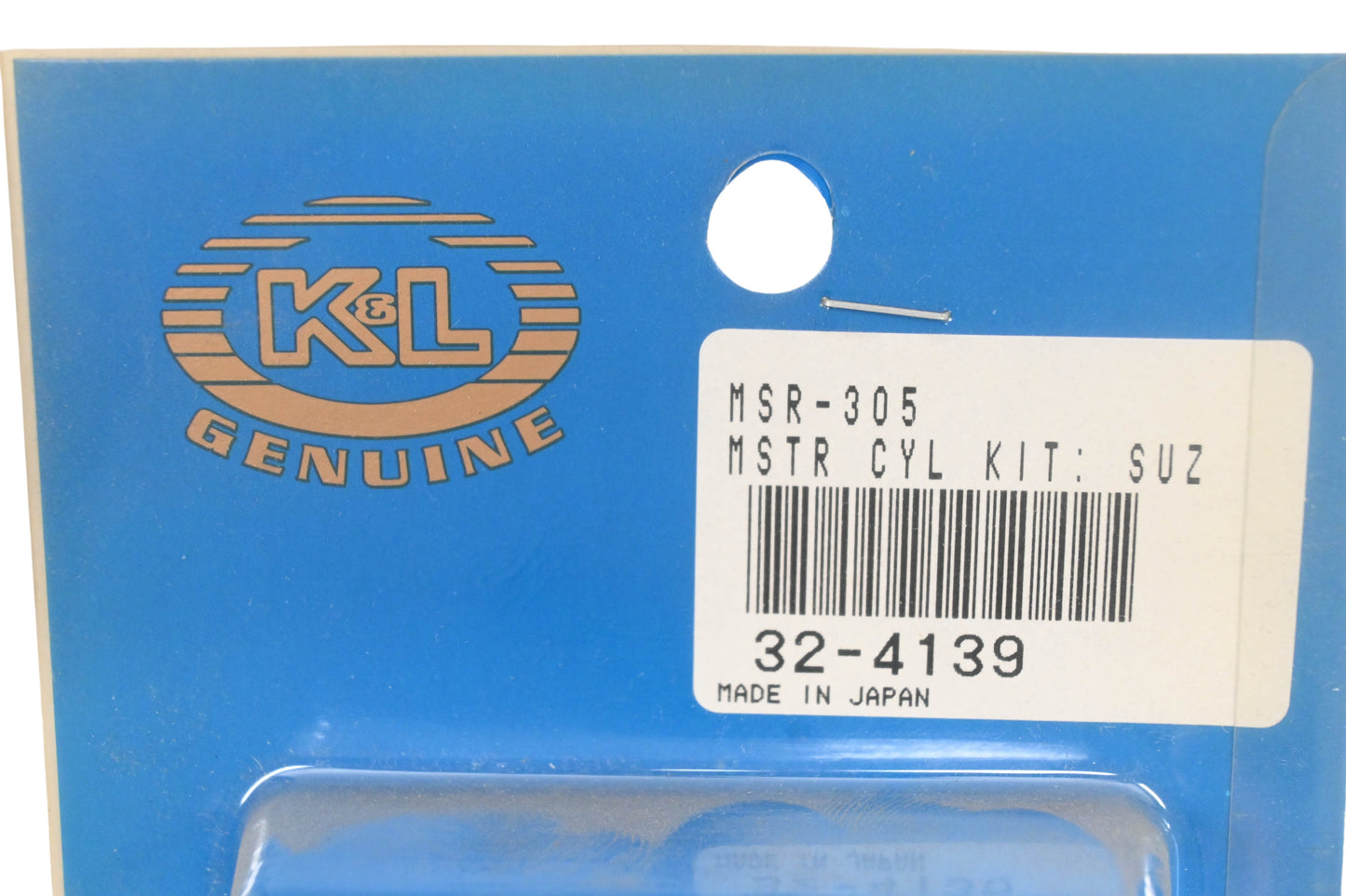 K&L 32-4139, MSR-305 Suzuki Master Cylinder Rebuild Kit NOS
