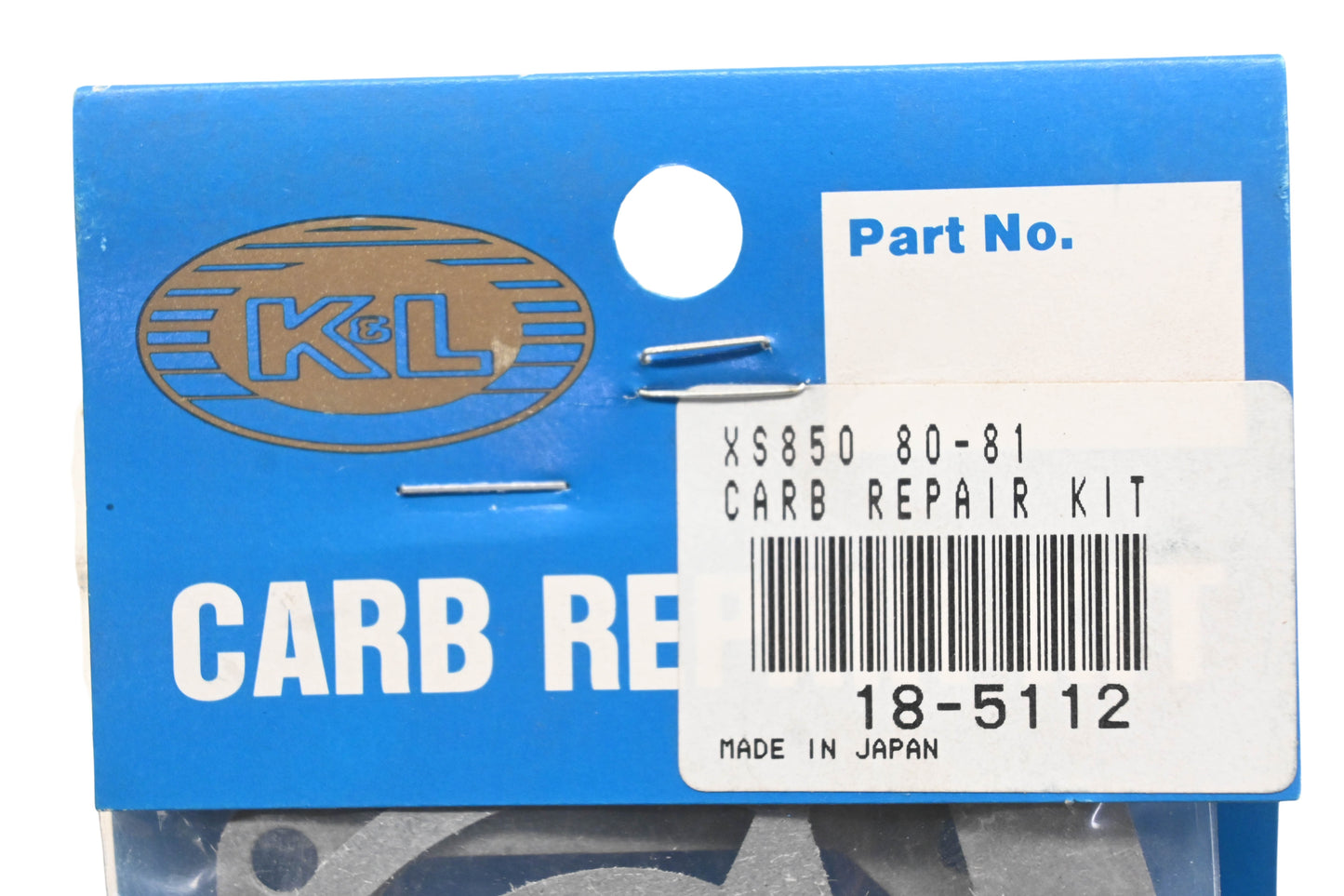 K&L 18-5112 Carburetor Repair Kit NOS