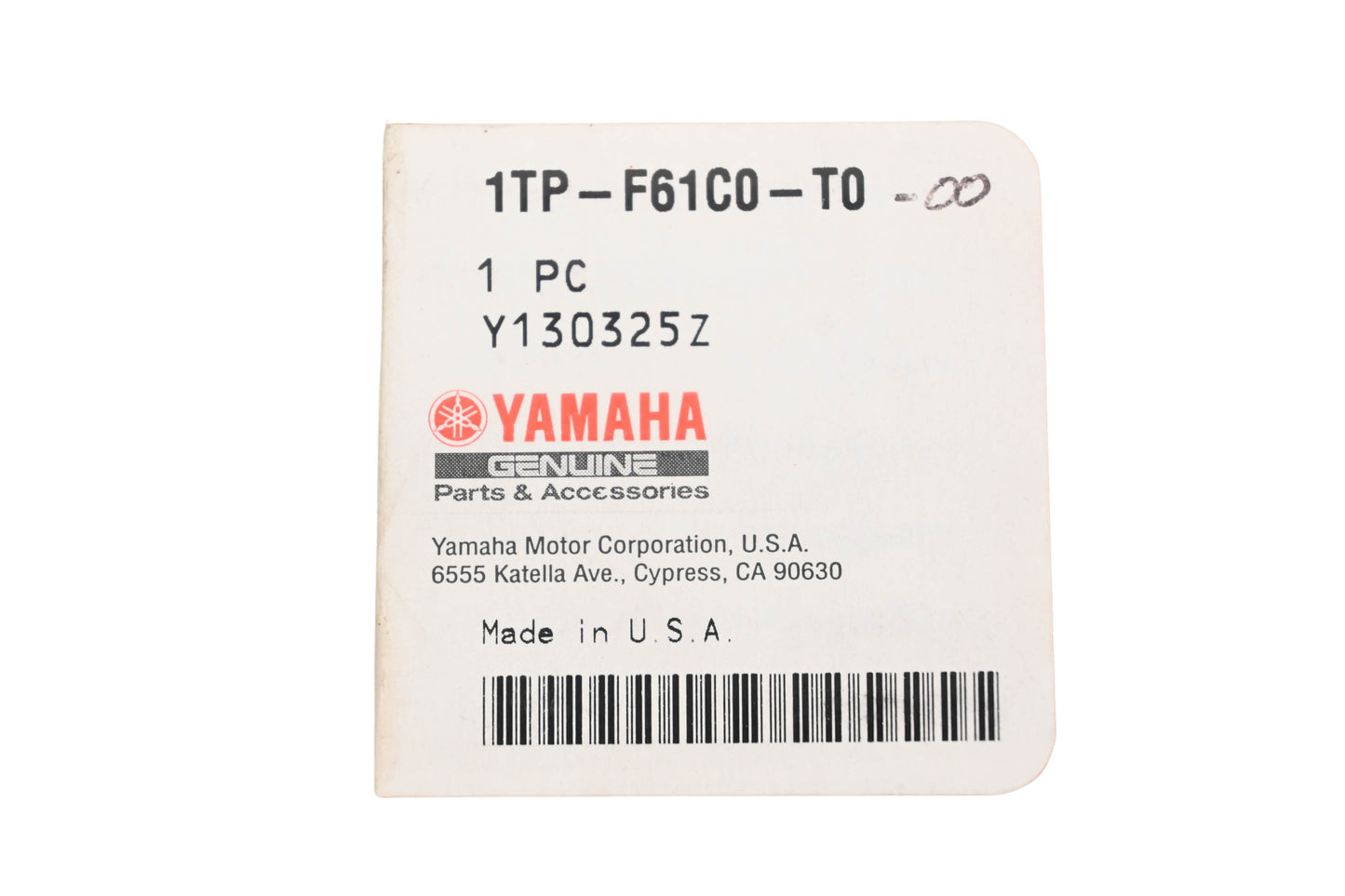 New OEM Yamaha 1TP-F61C0-T0-00 Brass Taillight Bezel NOS