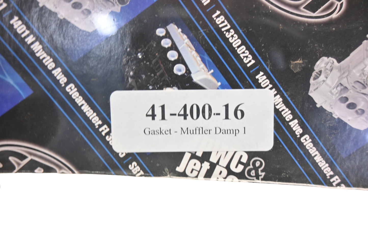 SBT 41-400-16 Muffler Damper #1 Gasket NOS