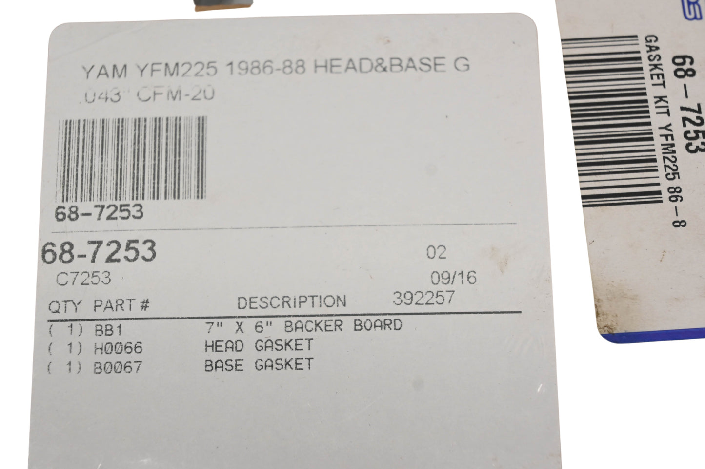Cometic 68-7253, C7253 Top End Head & Base Gasket Kit NOS