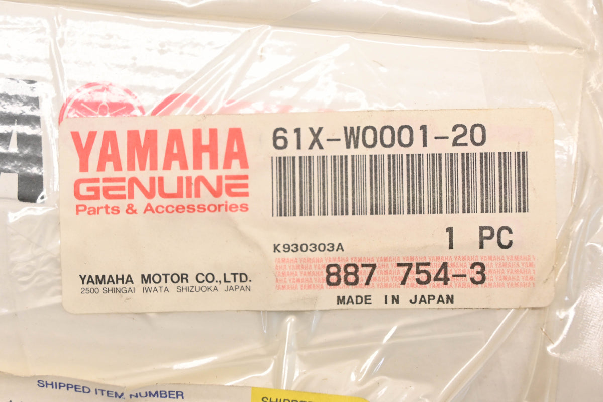 New OEM Yamaha 61X-W0001-20-00 Jet Unit Gasket & Seal Kit NOS