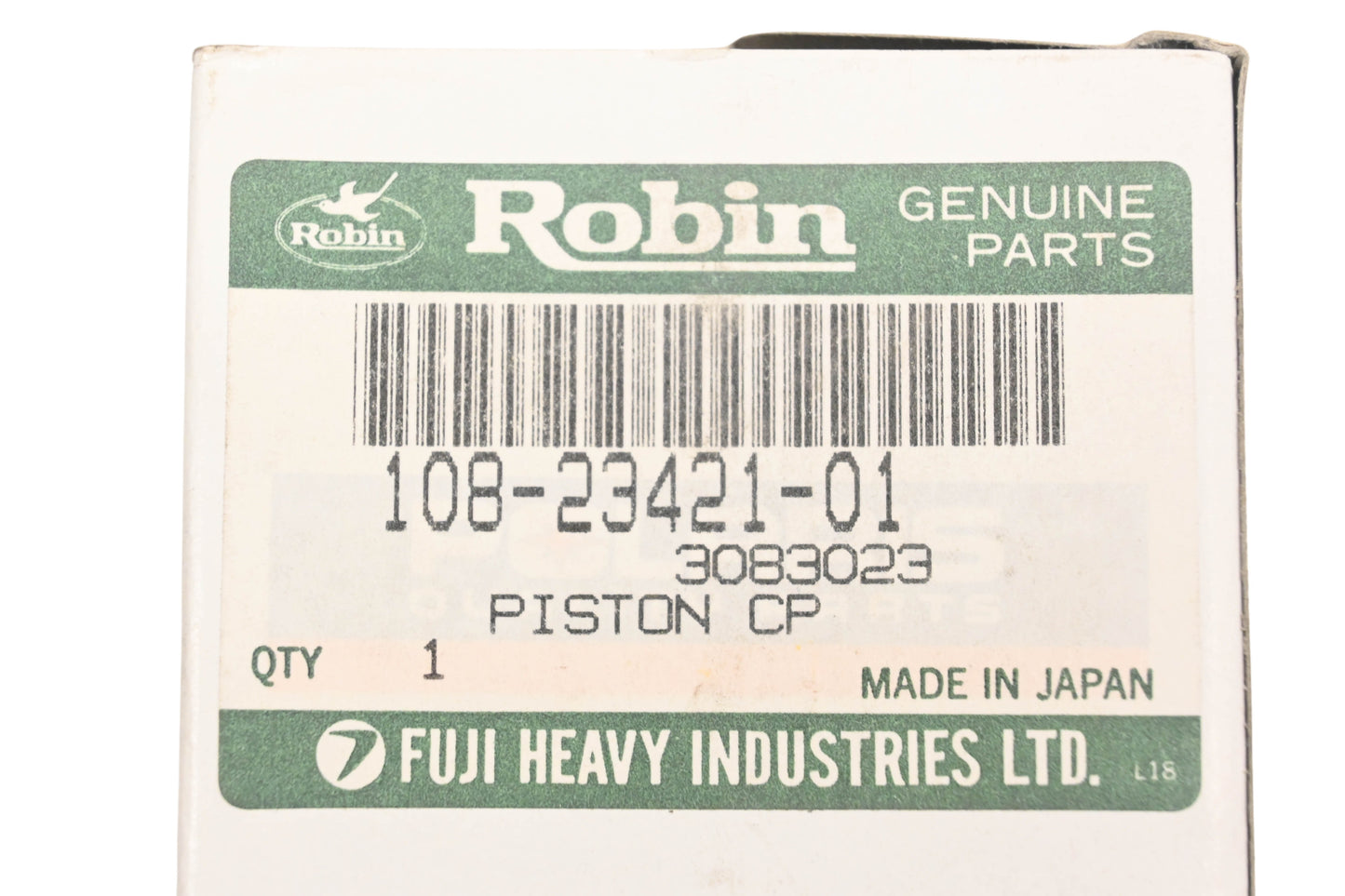New OEM Polaris 3083023, 108-23421-01 Robin Piston NOS