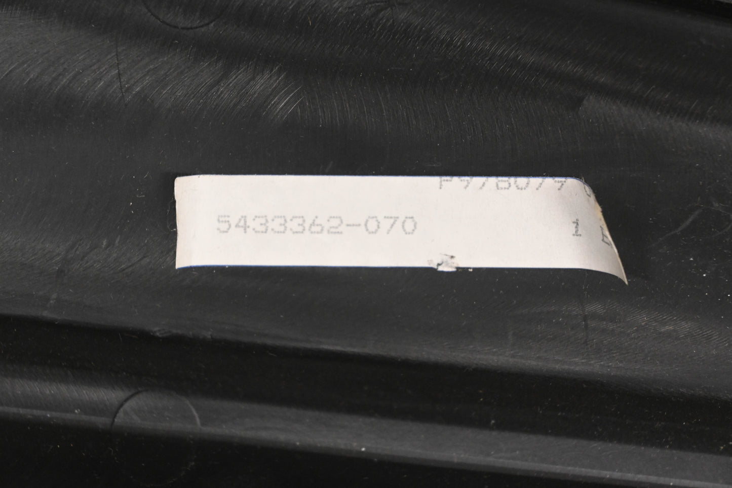New OEM Polaris 5433362-070, 5433362-01 Black Rear Right Snow Skirt NOS