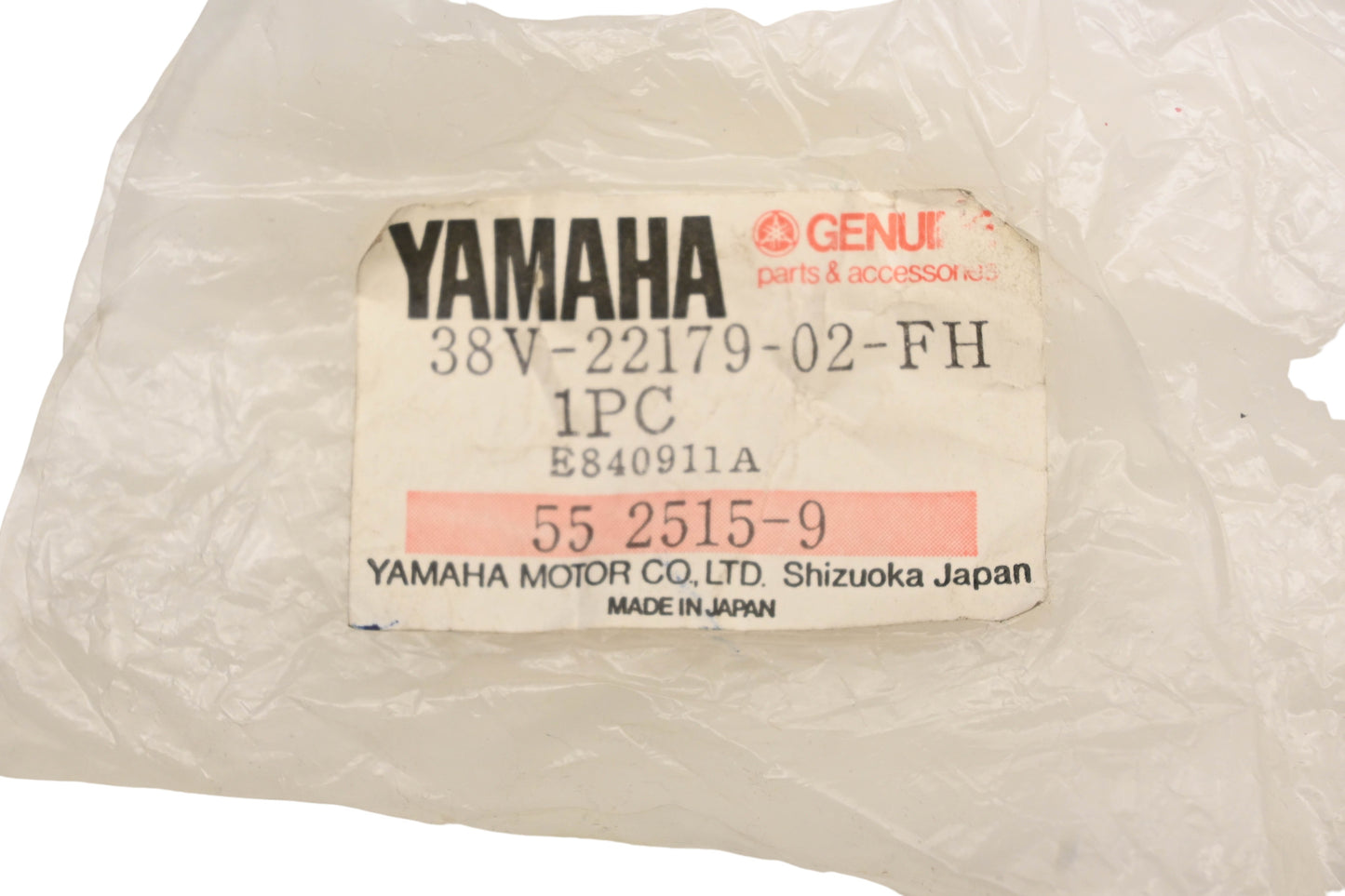 New OEM Yamaha 38V-22179-02-FH Red Tensioner Arm NOS