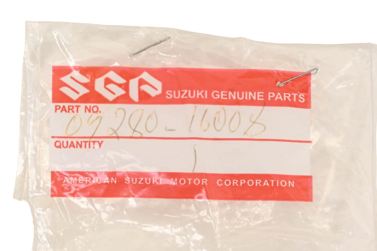 New OEM Suzuki 09280-16008 O-Ring NOS