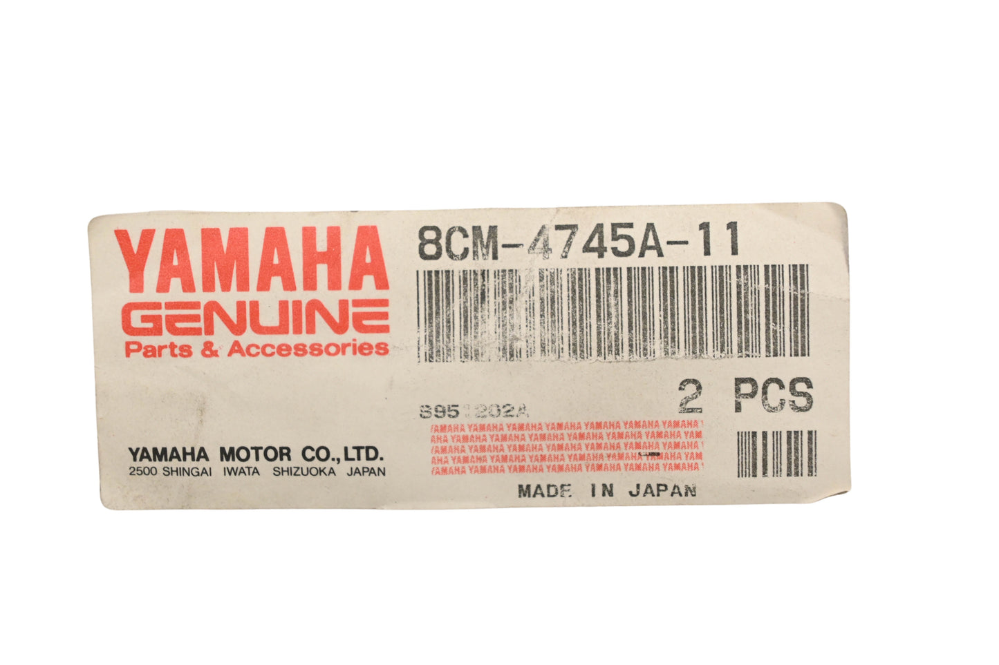 New OEM Yamaha 8CM-4745A-11-00 Control Rods Qty 2 NOS