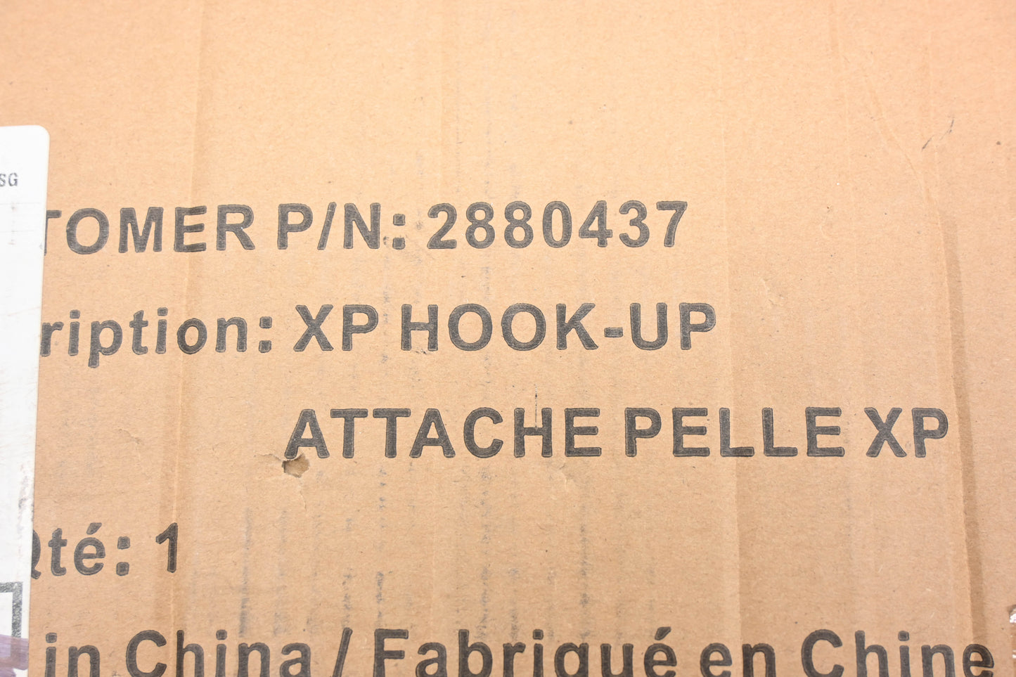 New OEM Polaris 2880437 XP Hook Up Plow Mount Kit NOS