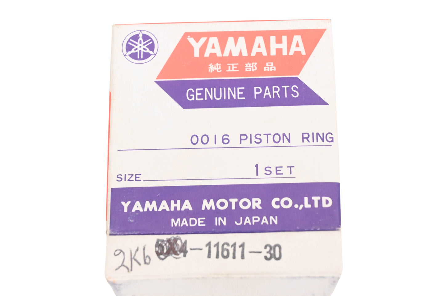 New OEM Yamaha 2K6-11611-30-00 Piston Ring NOS