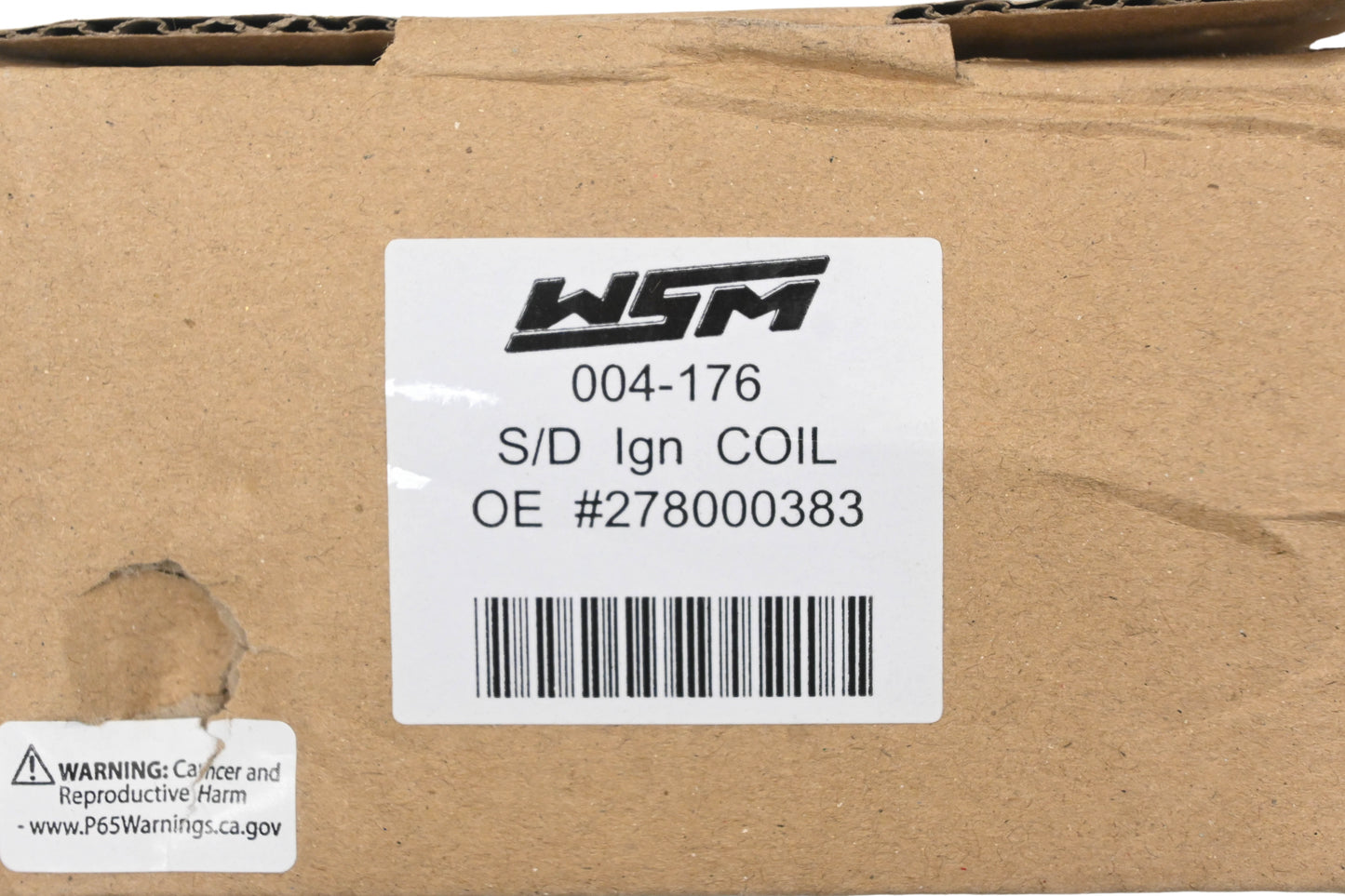 WSM 004-176, 278000383, 82-9176 Ignition Coil NOS