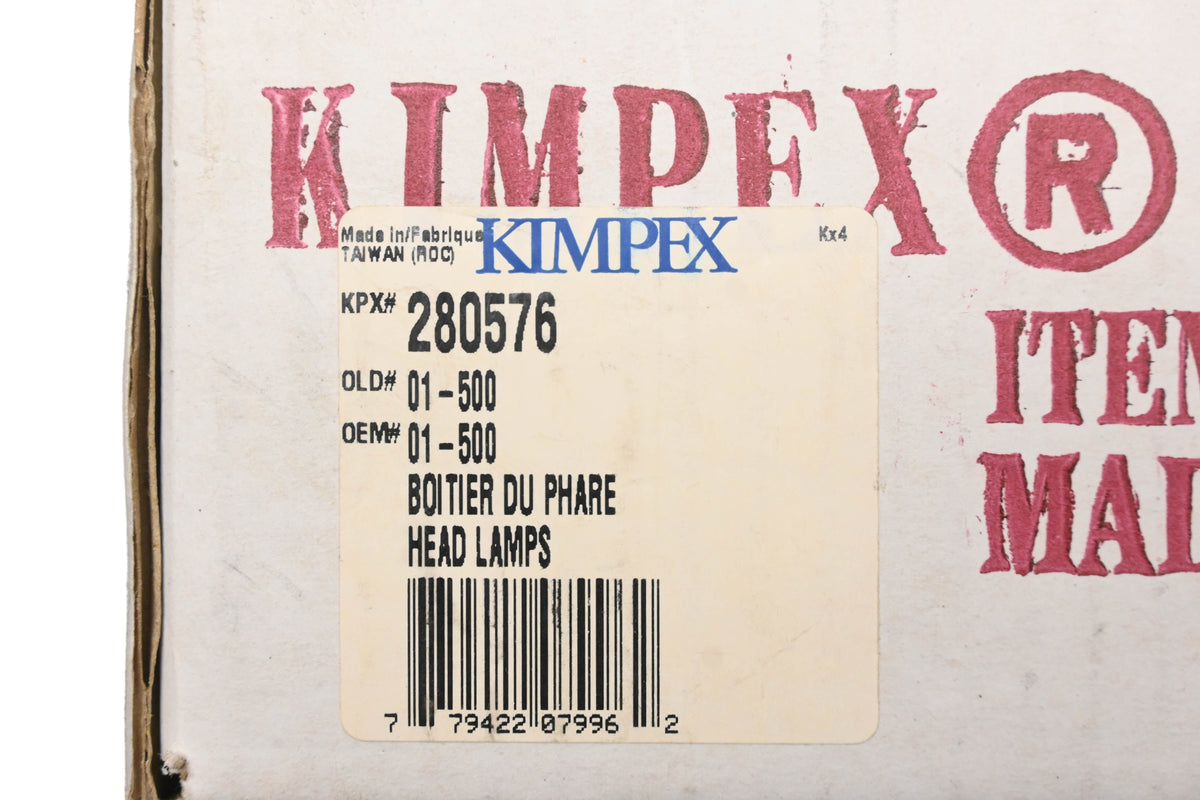 Kimpex 280576, 01-500 Headlight Housing NOS