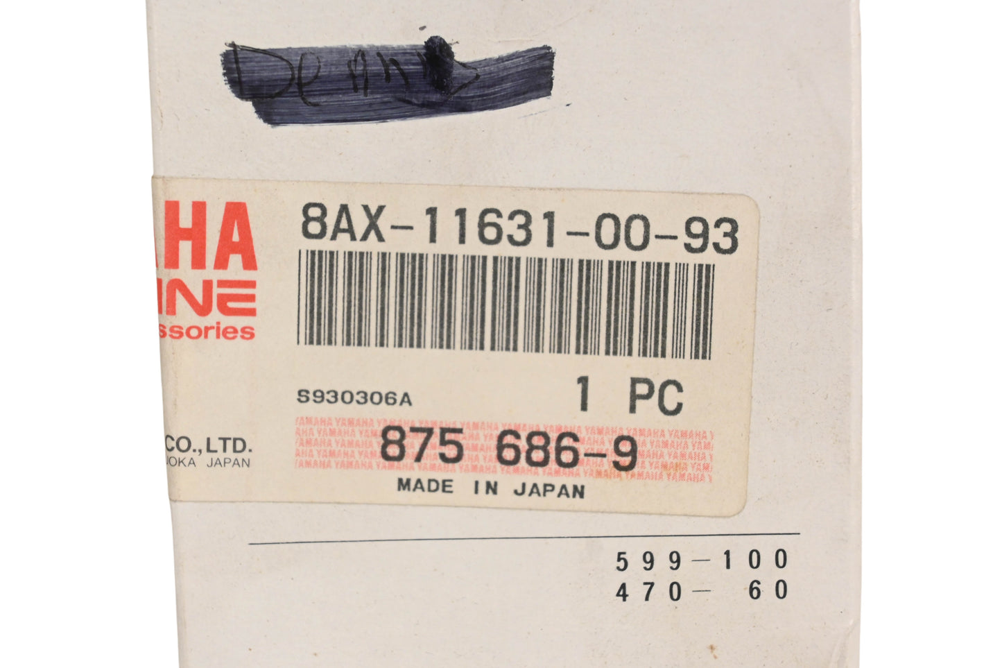 New OEM Yamaha 8AX-11631-00-93 Piston NOS