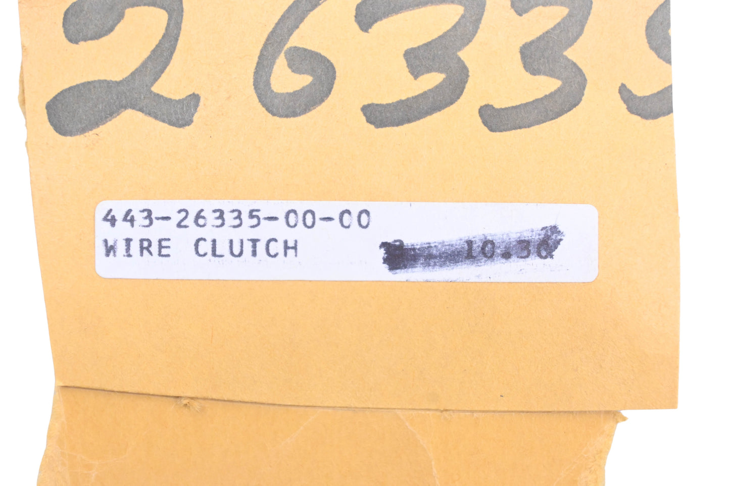 New OEM Yamaha 443-26335-00-00 Clutch Cable NOS