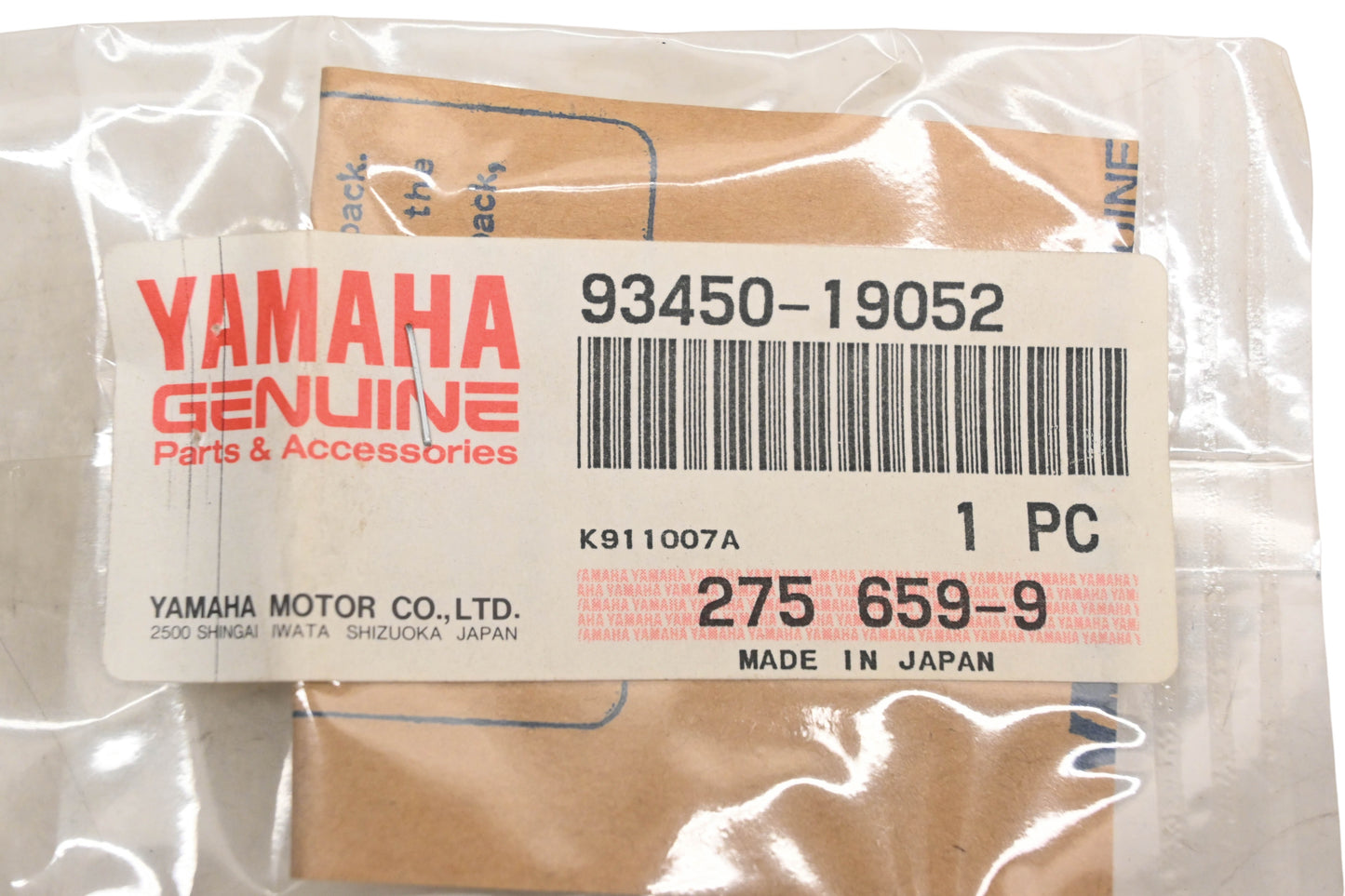 New OEM Yamaha 93450-19052-00 Circlip NOS