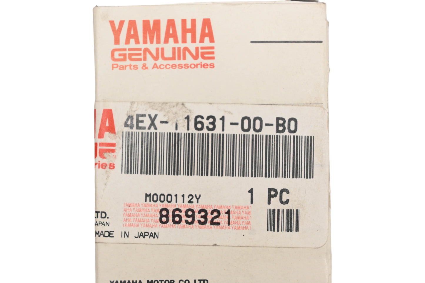 New OEM Yamaha 4EX-11631-00-B0 Piston NOS
