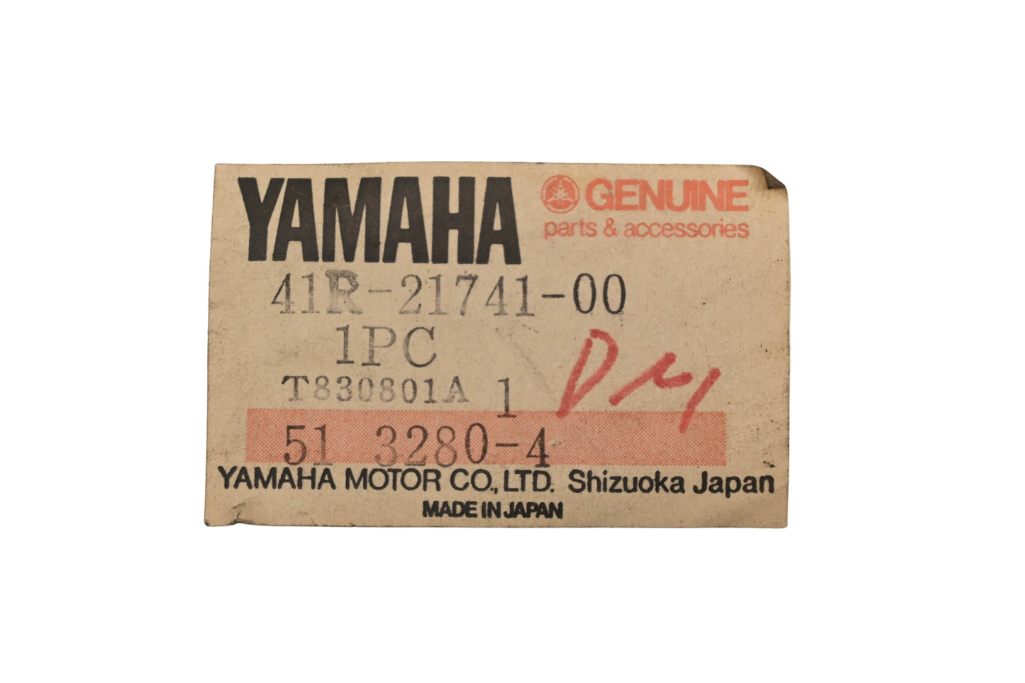 New OEM Yamaha 41R-21741-00-00 Black Side Cover NOS