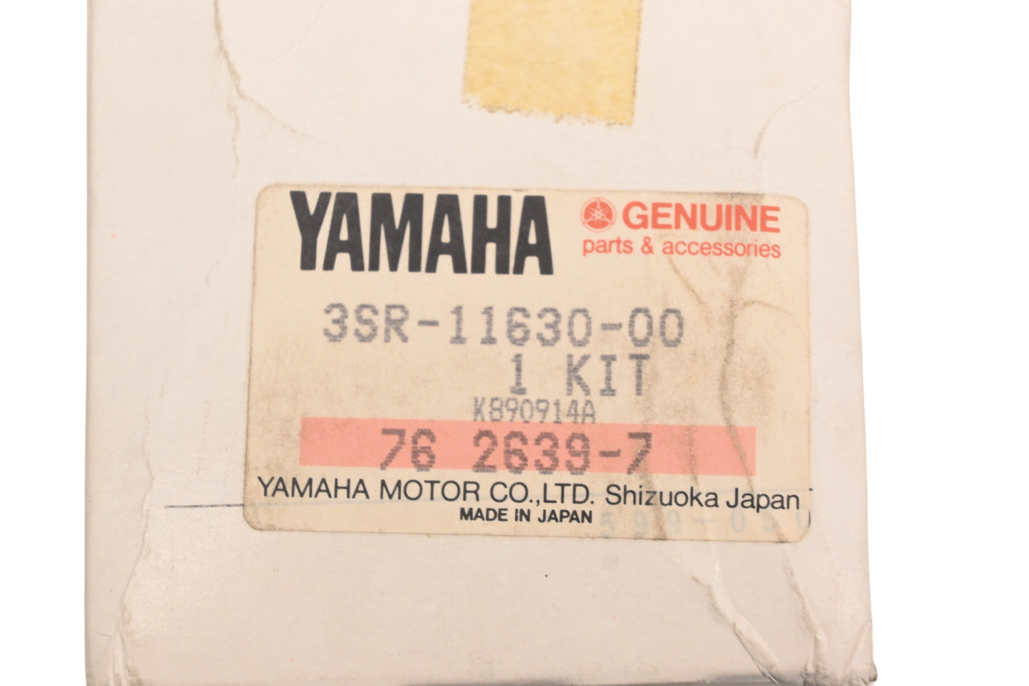 New OEM Yamaha 3SR-11630-00-00 Piston Kit NOS