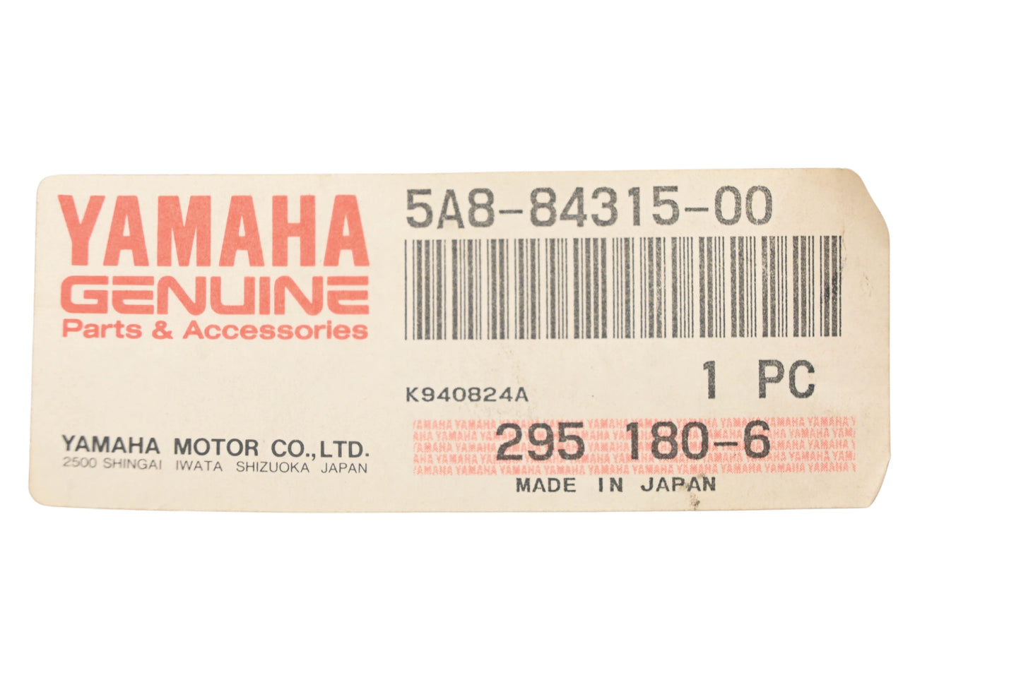 New OEM Yamaha 5A8-84315-00-00 Headlight Rim NOS