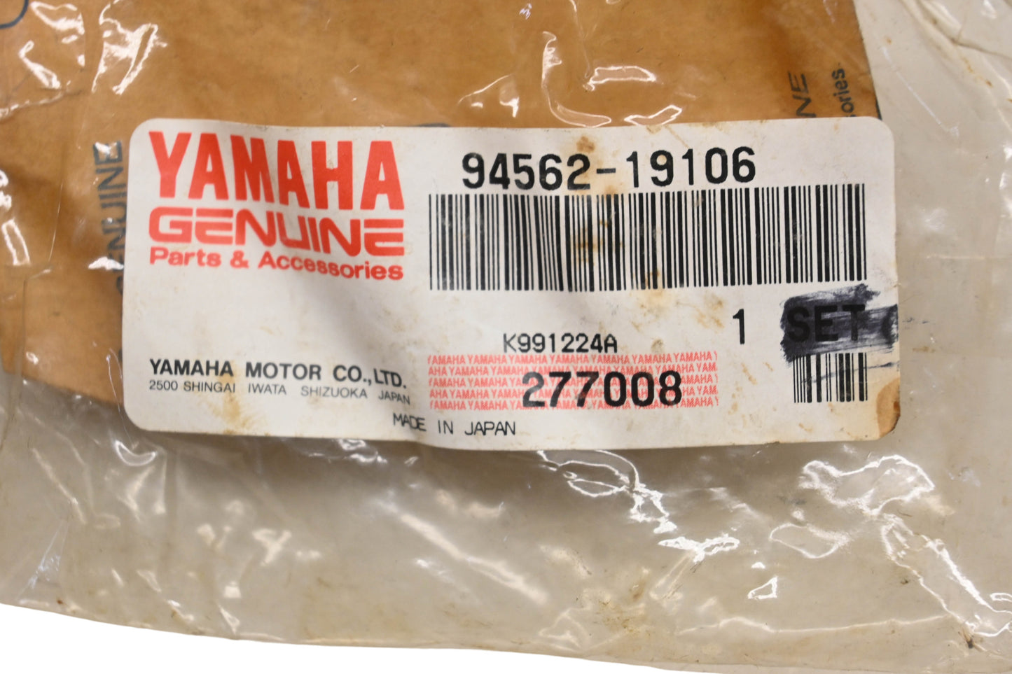 New OEM Yamaha 94562-19106-00 Cam Timing Chain Kit NOS