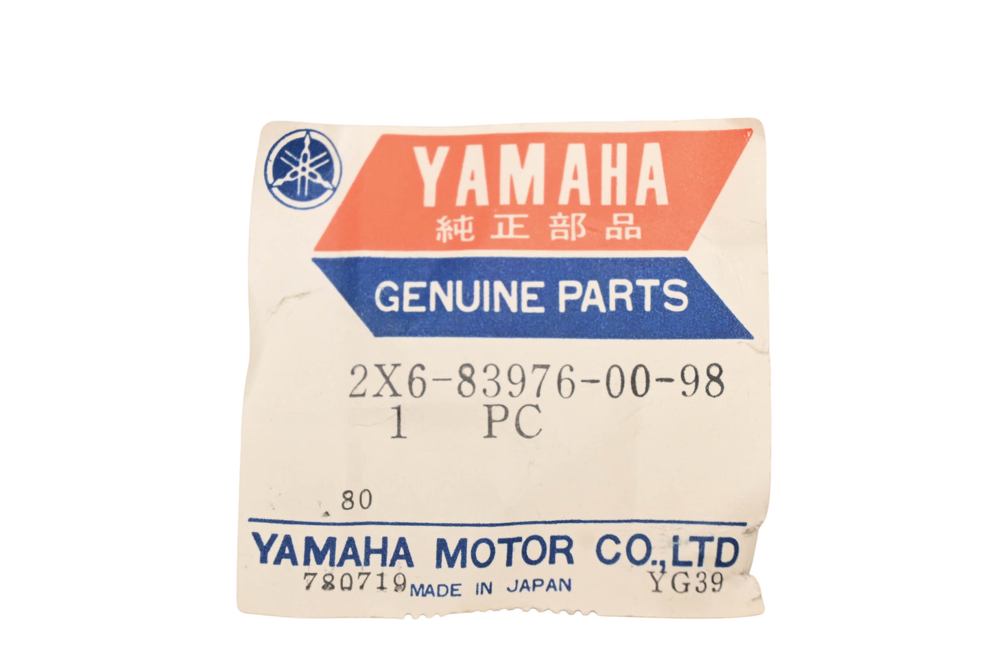 New OEM Yamaha 2X6-83976-00-98 Handle Engine Stop Switch Kit NOS