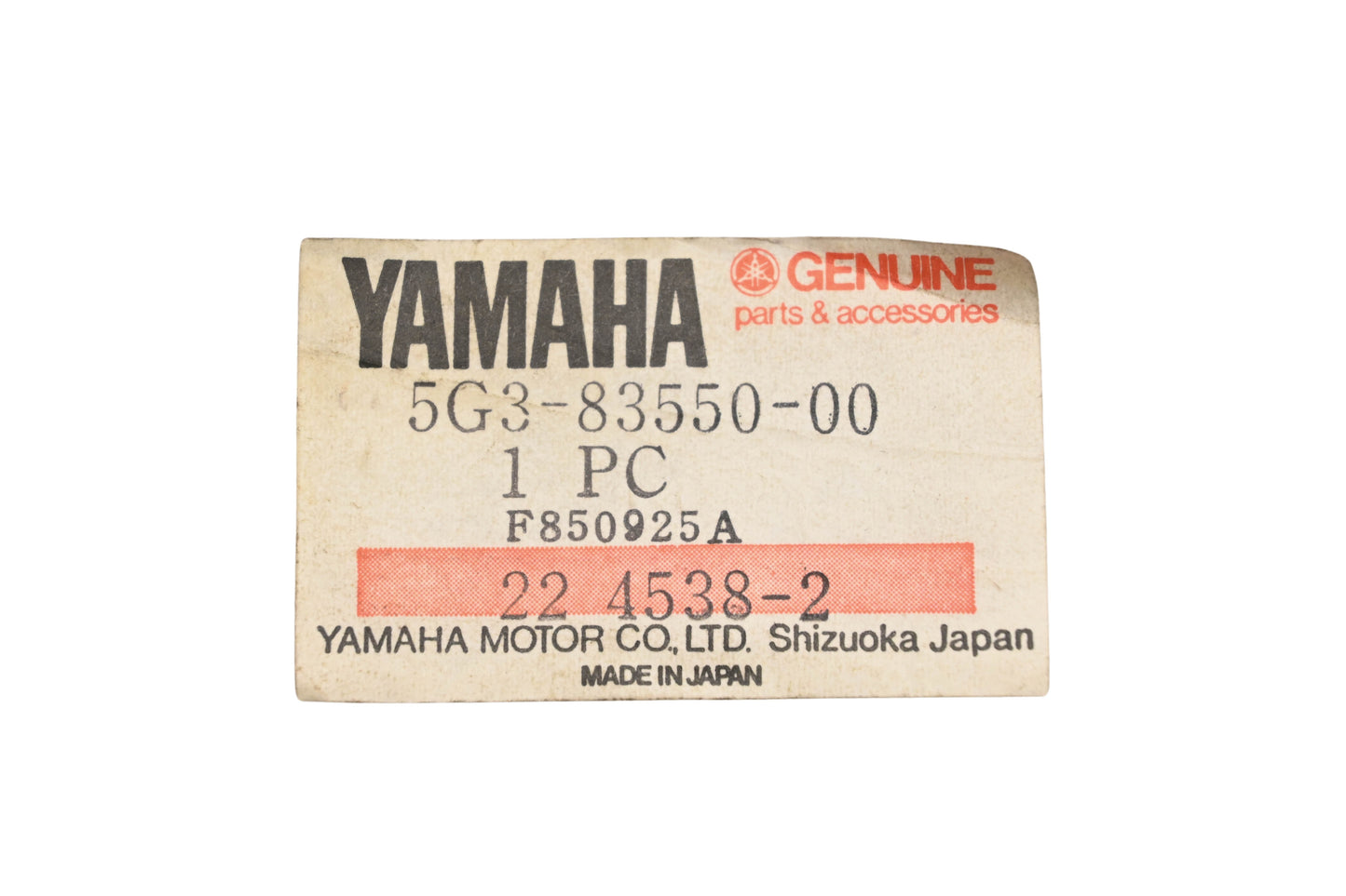 New OEM Yamaha 5G3-83550-00-00 Speedometer Cable NOS