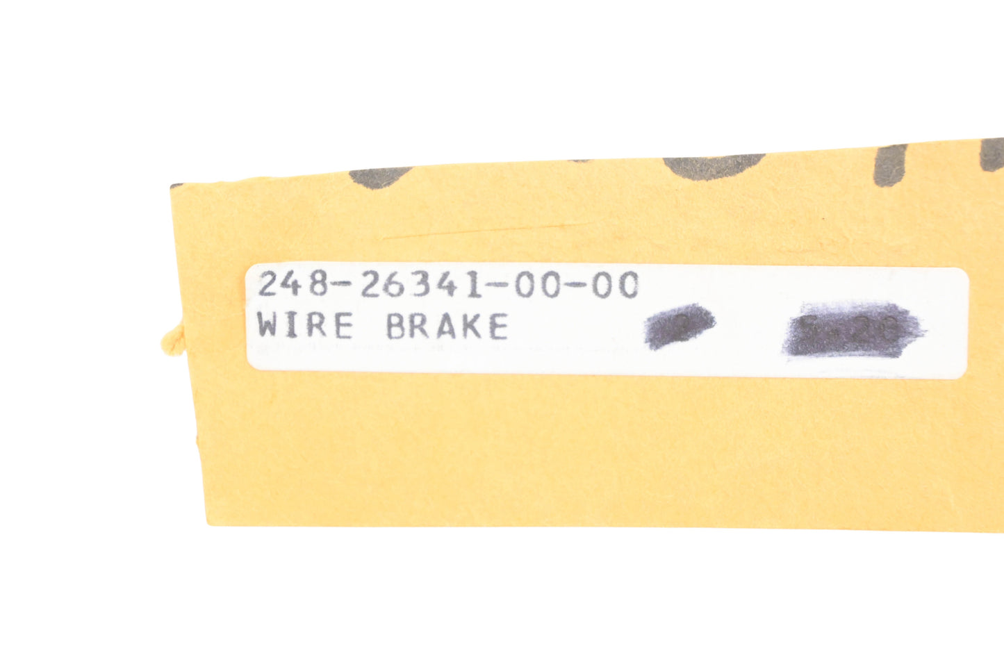 New OEM Yamaha 248-26341-00-00 Brake Cable NOS