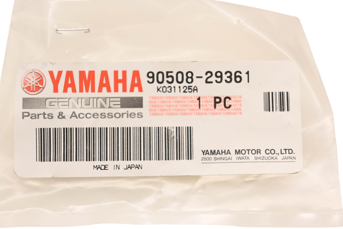 New OEM Yamaha 90508-29361-00 Torsion Spring NOS