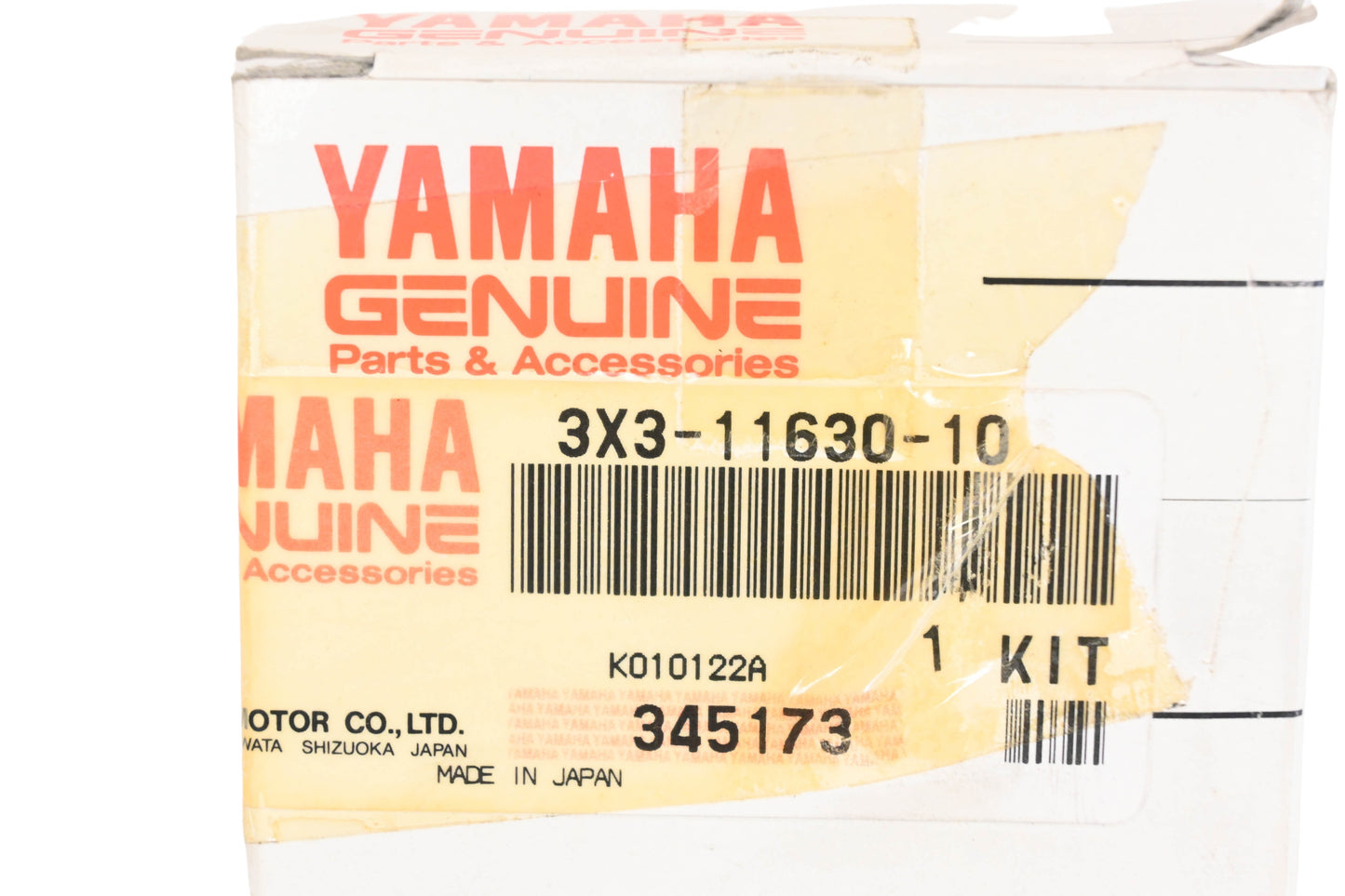 New OEM Yamaha 3X3-11630-10-00 Piston Kit NOS