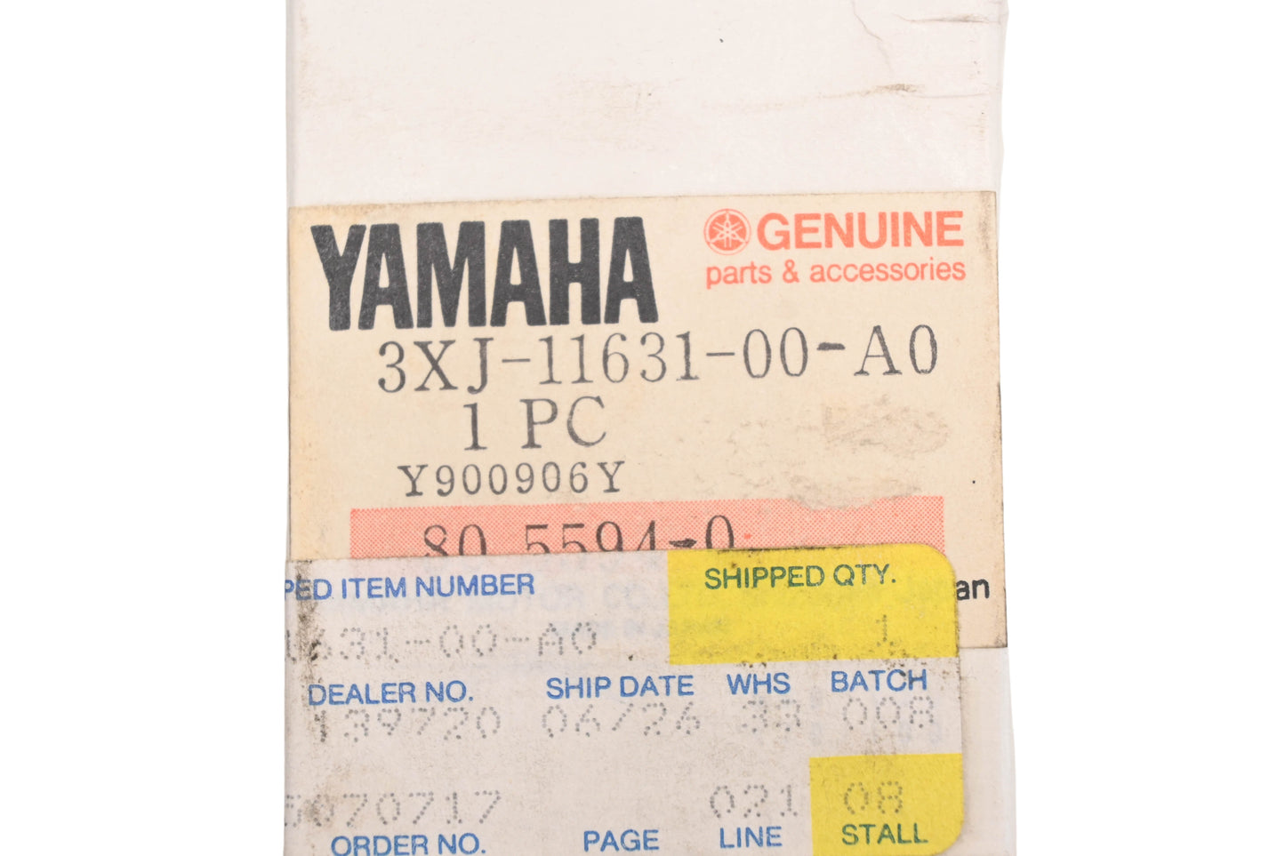 New OEM Yamaha 3XJ-11631-00-A0 Piston NOS