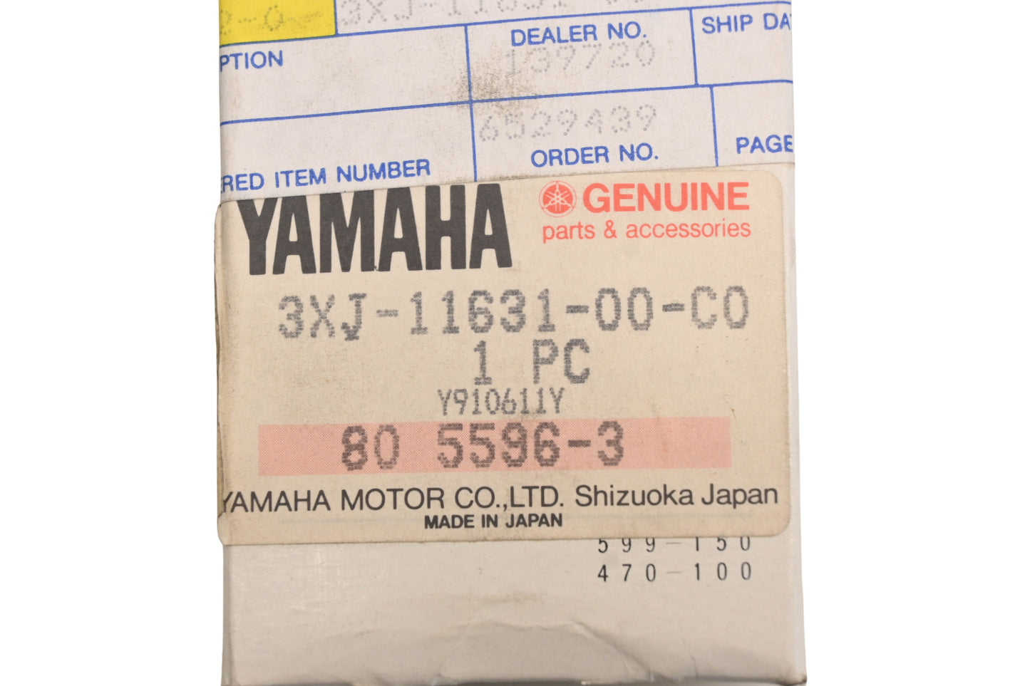 New OEM Yamaha 3XJ-11631-00-C0 Piston NOS