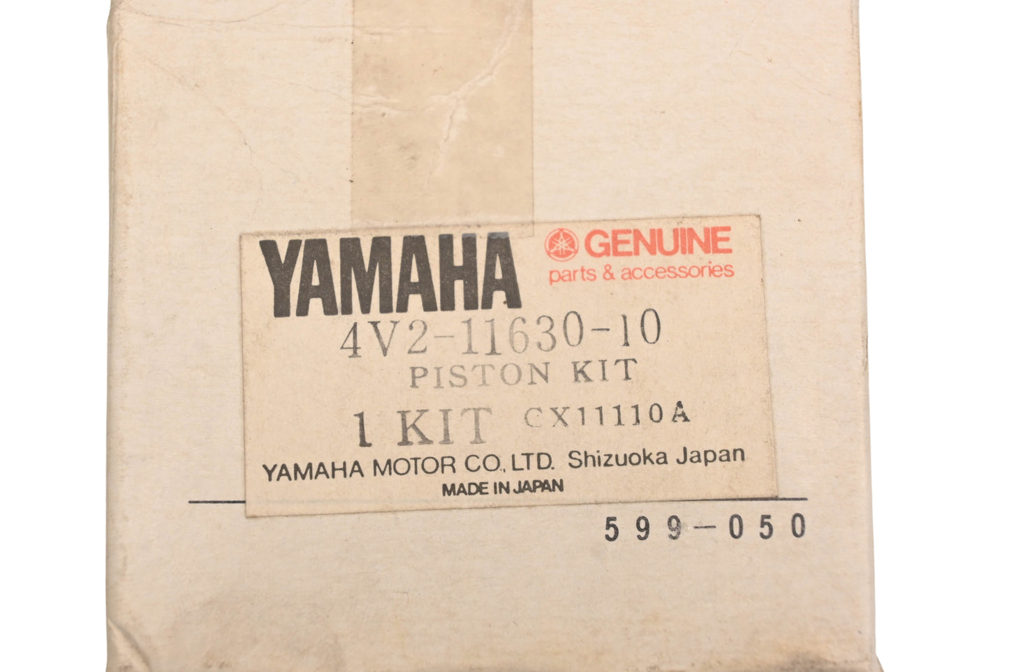 New OEM Yamaha 4V2-11630-10-00 Piston Kit NOS