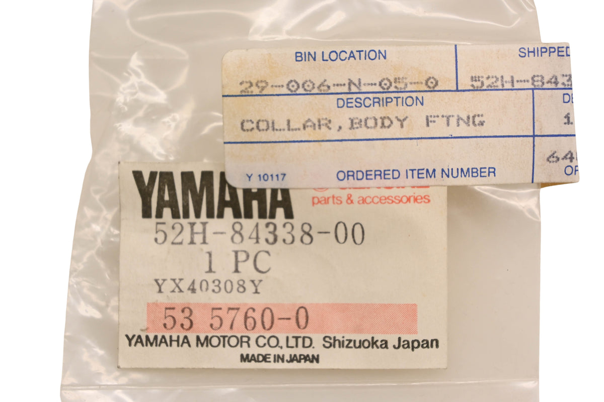 New OEM Yamaha 52H-84338-00-00 Headlight Body Fitting Collar NOS