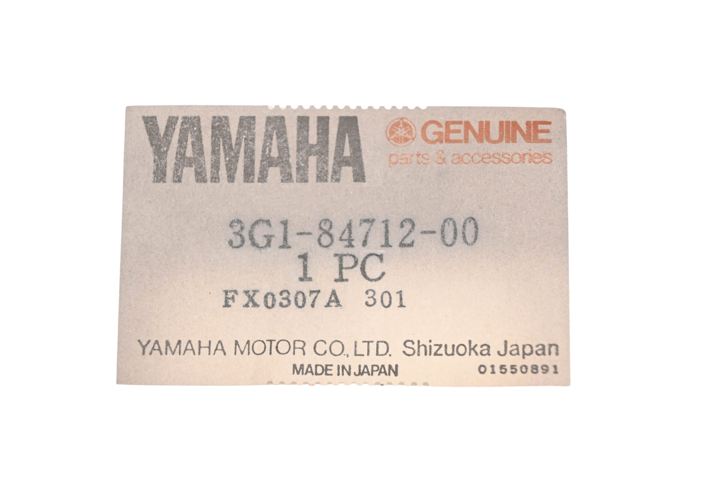 New OEM Yamaha 3G1-84712-00-00 Taillight Base Gasket NOS