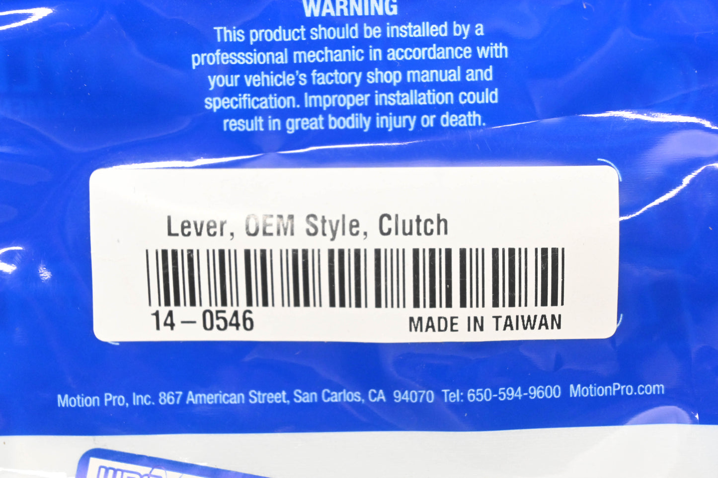 Motion Pro 14-0546 Silver Clutch Lever NOS