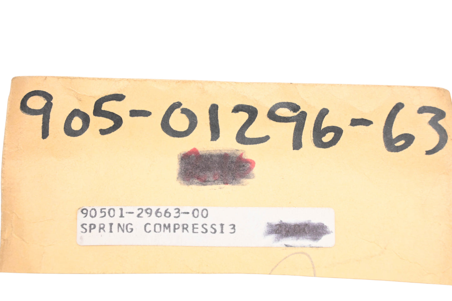 New OEM Yamaha 90501-29663-00 Compression Spring NOS
