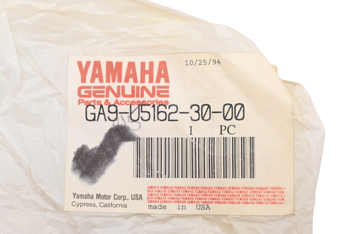 New OEM Yamaha GA9-U5162-30-00 Trim Strip NOS