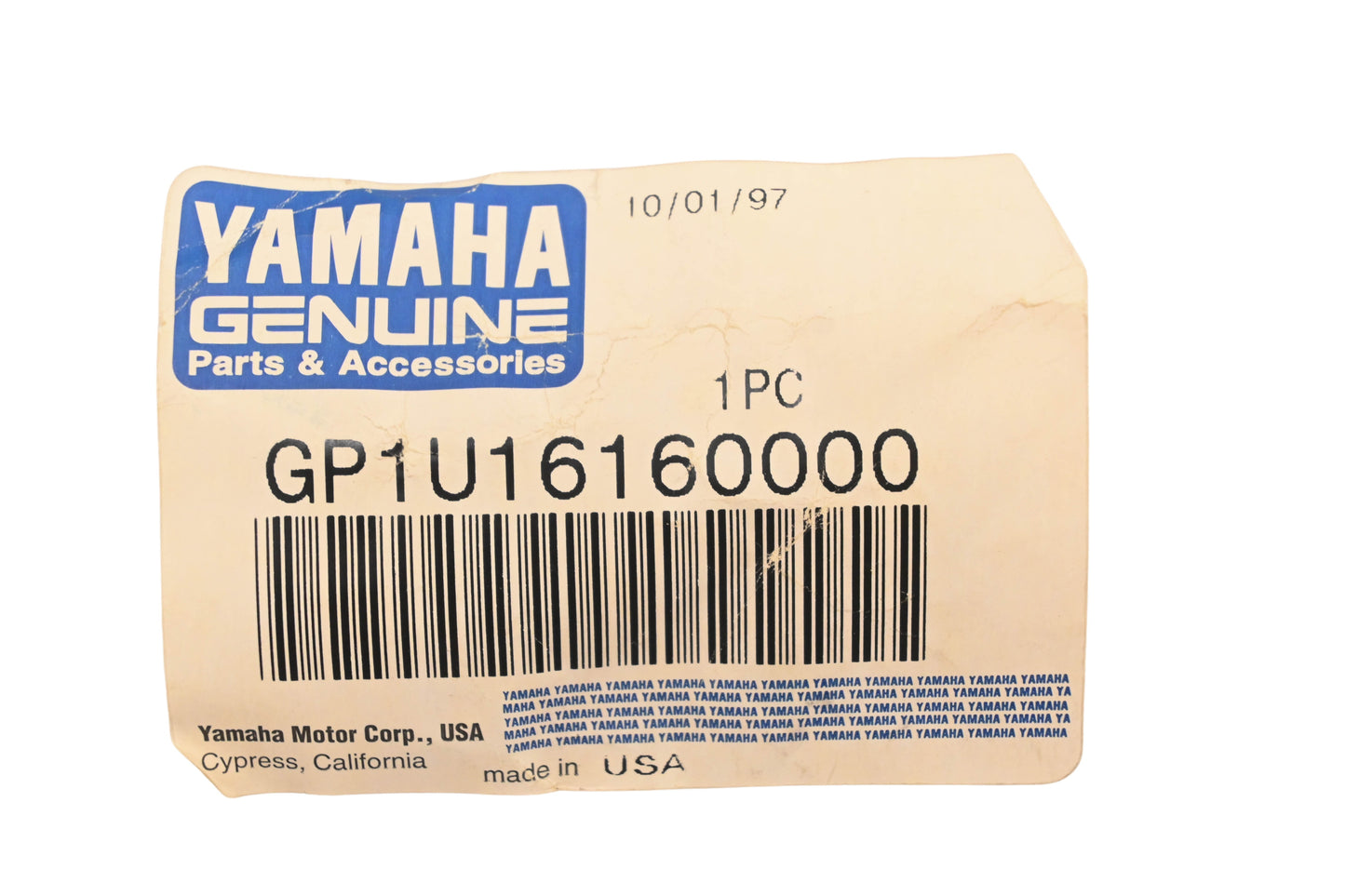 New OEM Yamaha GP1-U1616-00-00 Purple Cleat NOS