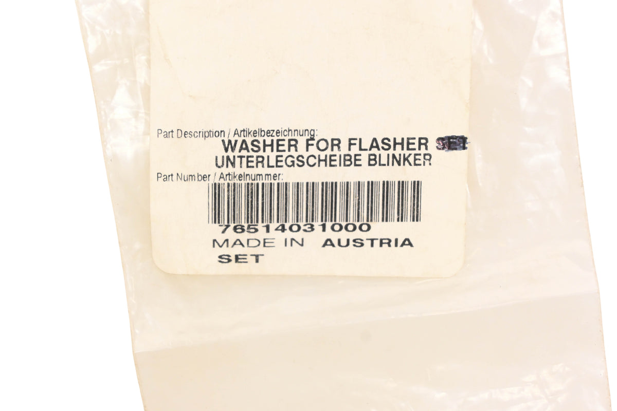 New OEM KTM 76514031000 Flasher Washer NOS