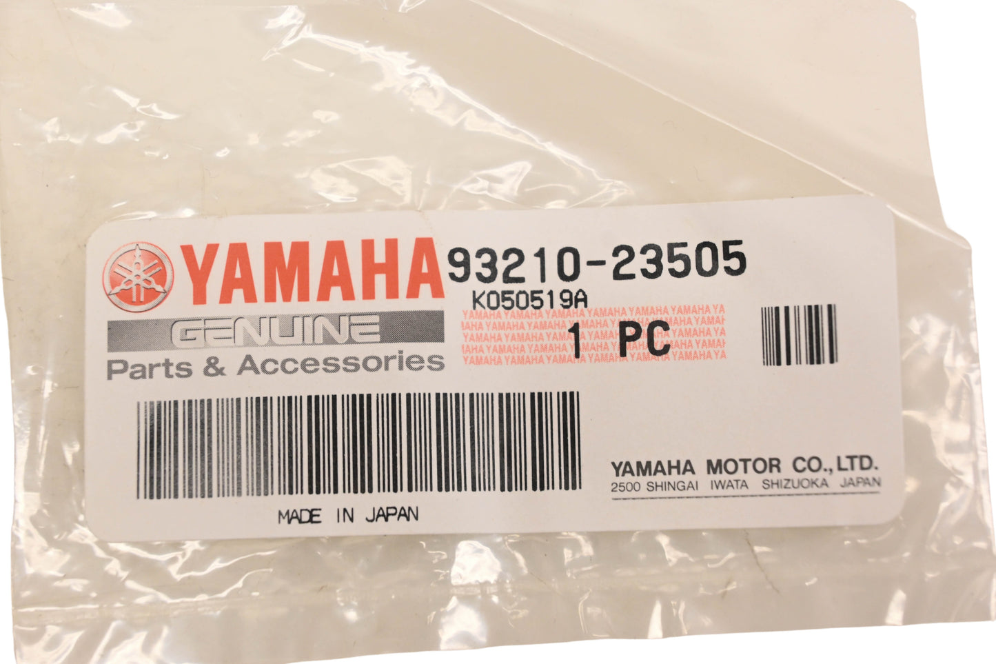 New OEM Yamaha 93210-23505-00 O-Ring NOS