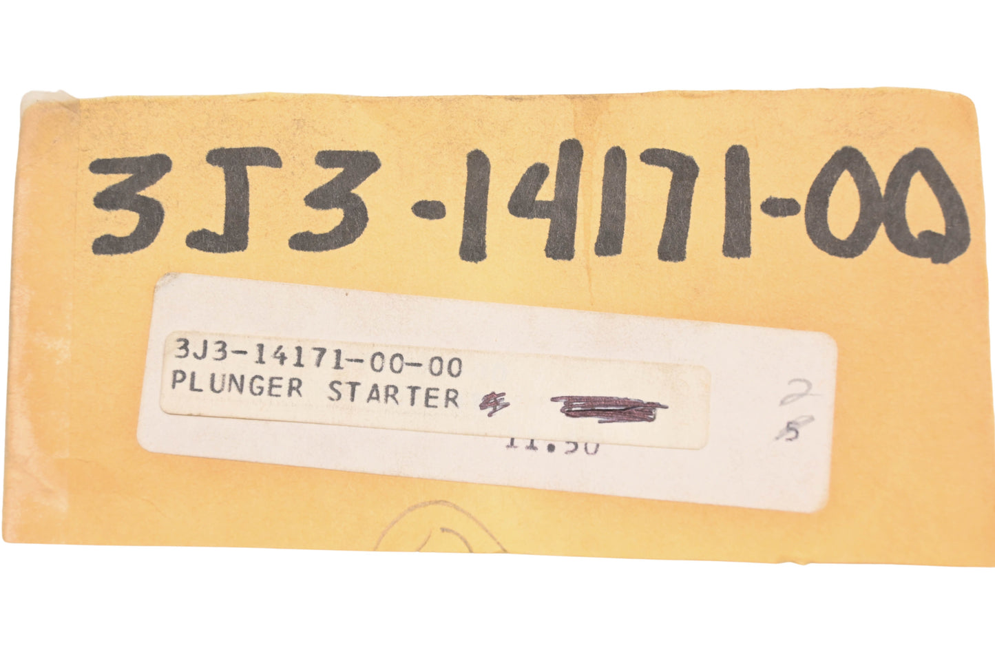 New OEM Yamaha 3J3-14171-00-00 Carburetor Starter Plunger NOS