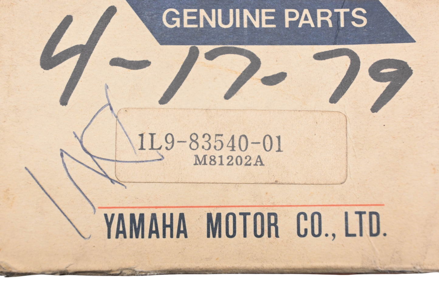 New OEM Yamaha 1L9-83540-01-00 Tachometer Gauge NOS